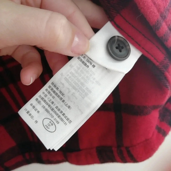 Abercrombie and Fitch Men's Heavyweight Flannel Plaid Shacket Shirt Jacket Small - Picture 12 of 15